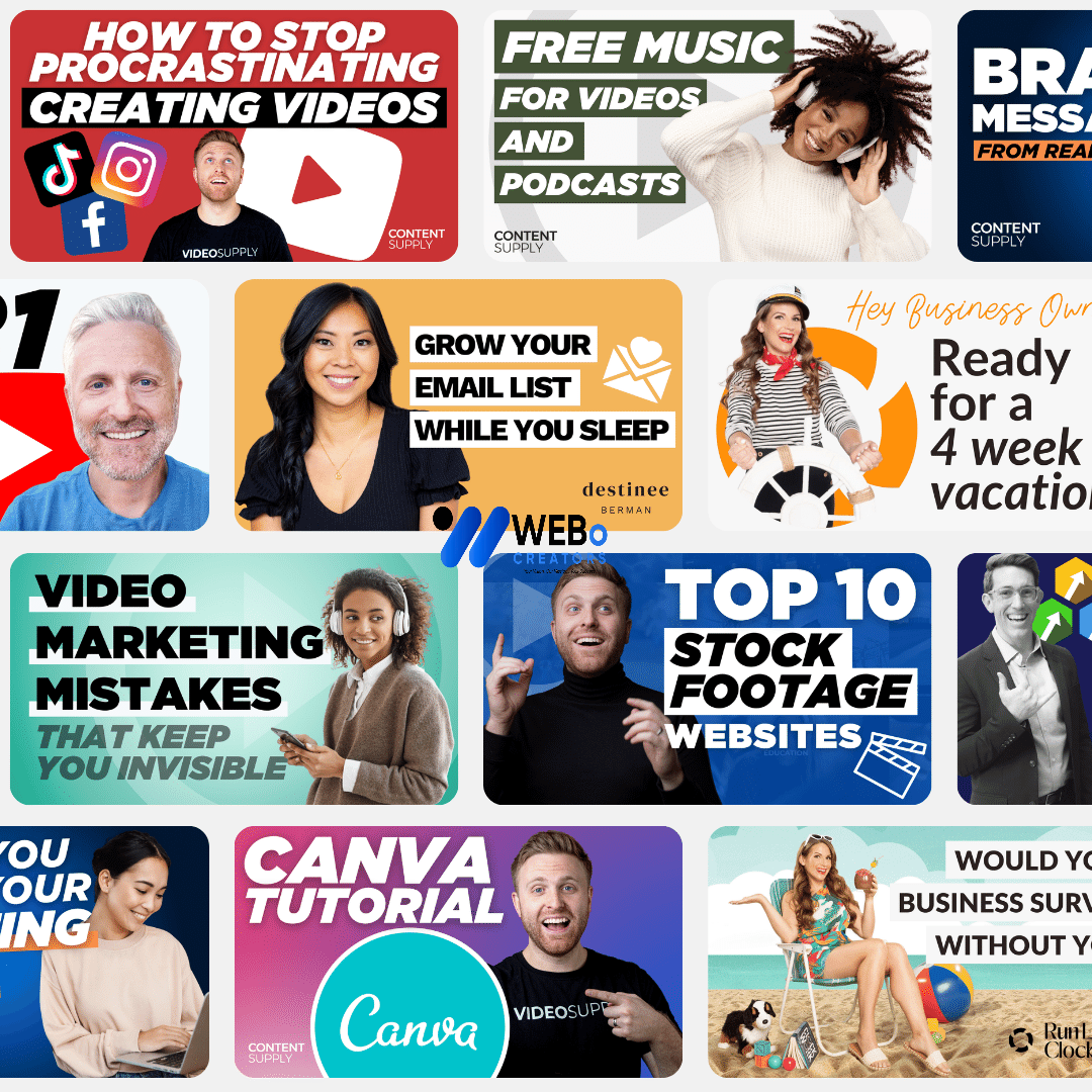 Best Custom Eye-Catching YouTube Thumbnail Design Services in Spain