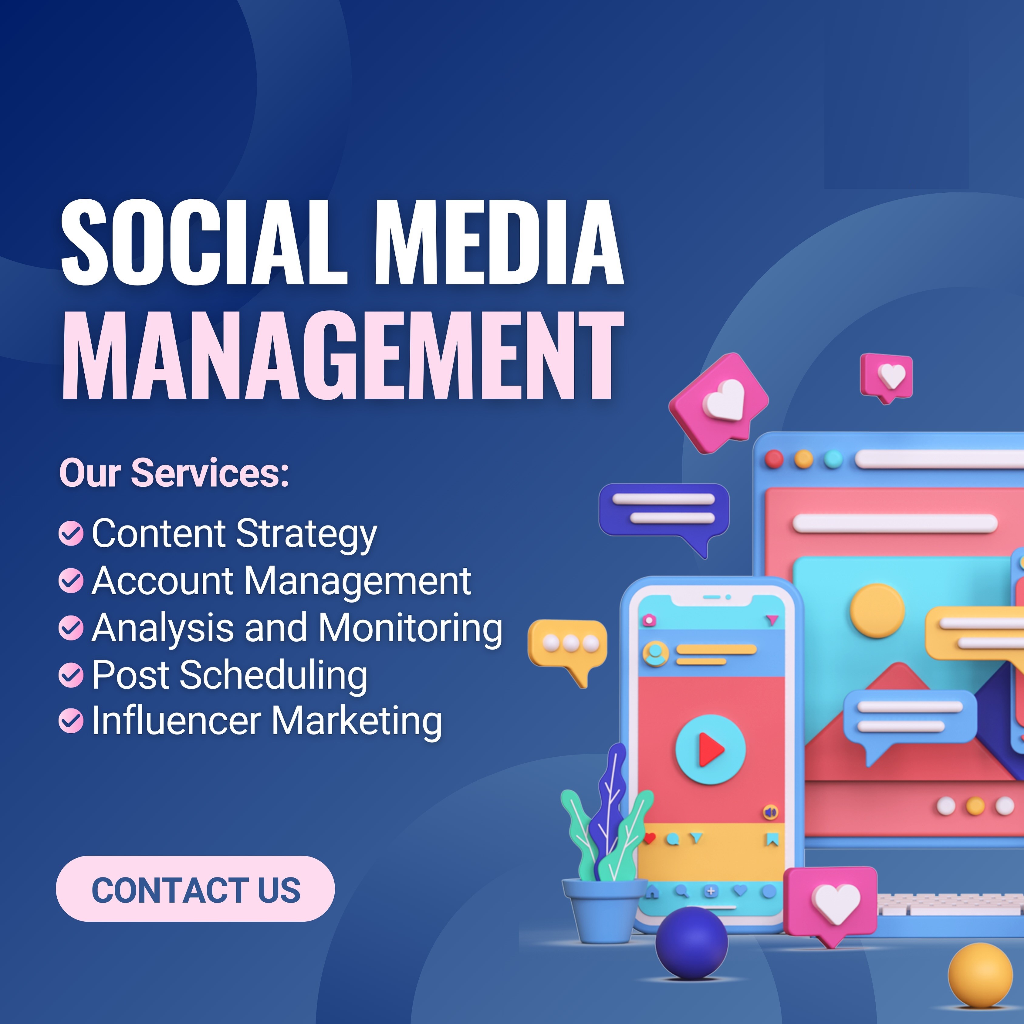Best Social Media Design Service | Top Social Media Post Design in Spain