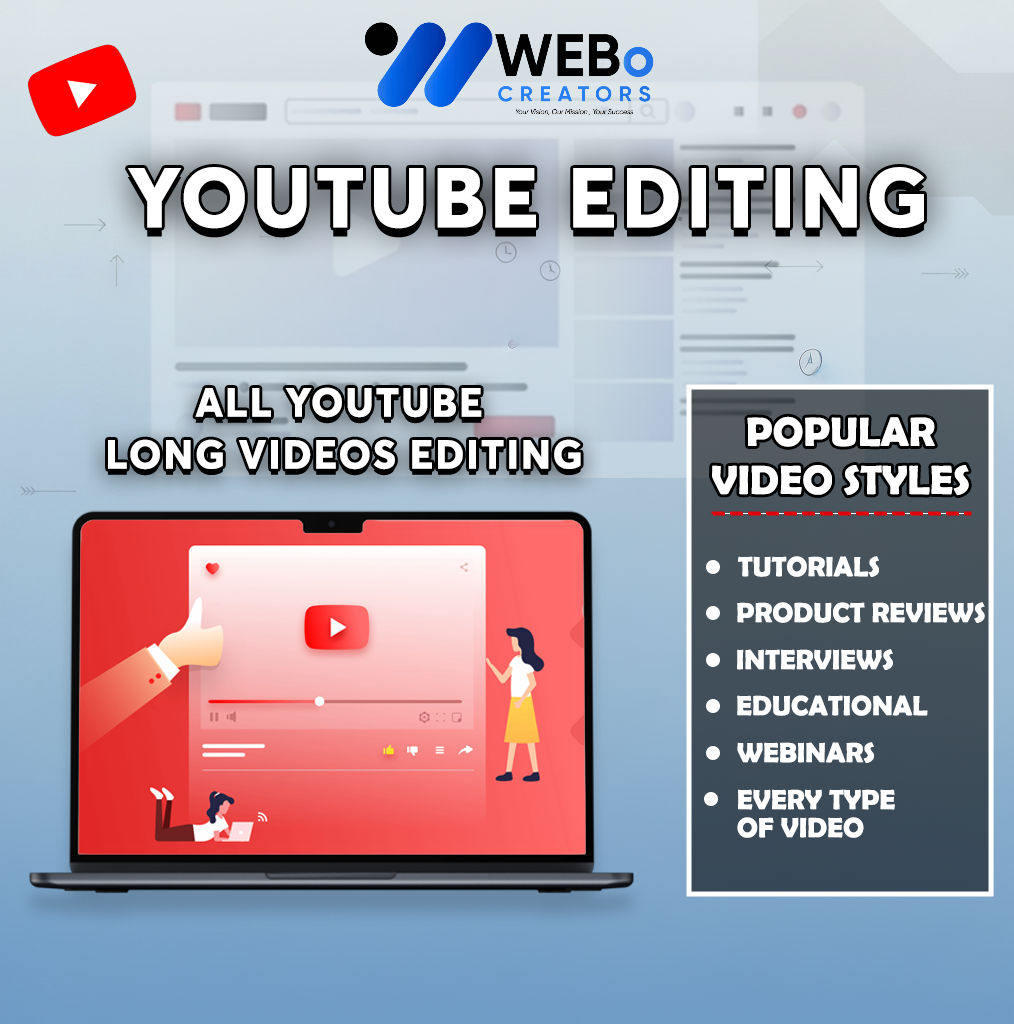 YouTube Video Editing Services at Affordable Cost - Hire Experienced YouTube Video Editors in Spain